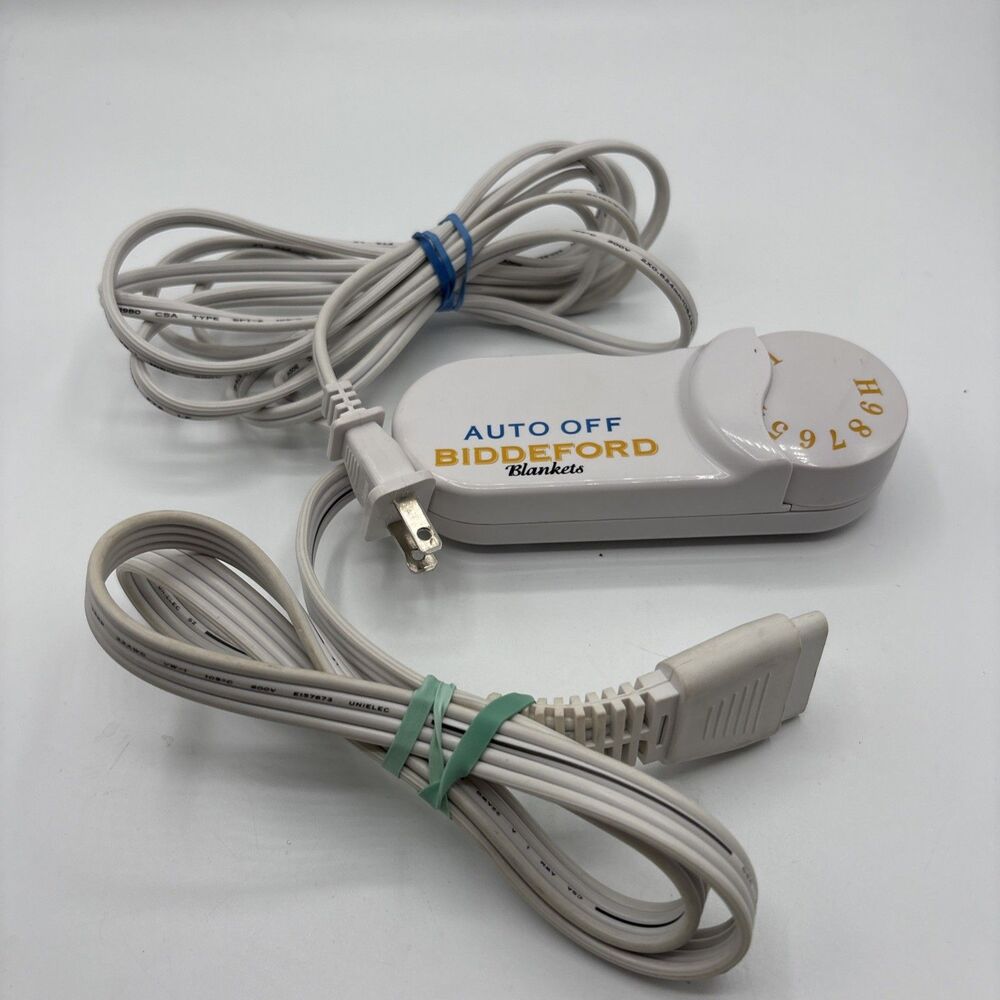 Biddeford Analog Electric Heating Blanket Controller 4-Prong Auto Off TC13BA